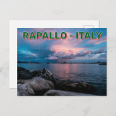 Carte Postale Rapallo, Italie (Devant / Derrière)