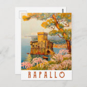 Carte Postale Rapallo, Italie (Devant / Derrière)