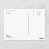 Carte postale Raphael (Dos)