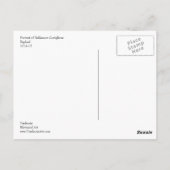 Carte postale Raphael (Dos)