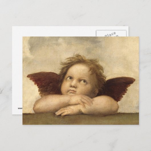 Carte Postale Raphael Angel 2 (Devant / Derrière)