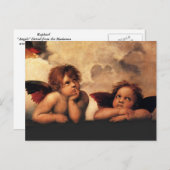 Carte Postale Raphael - Anges (Devant / Derrière)
