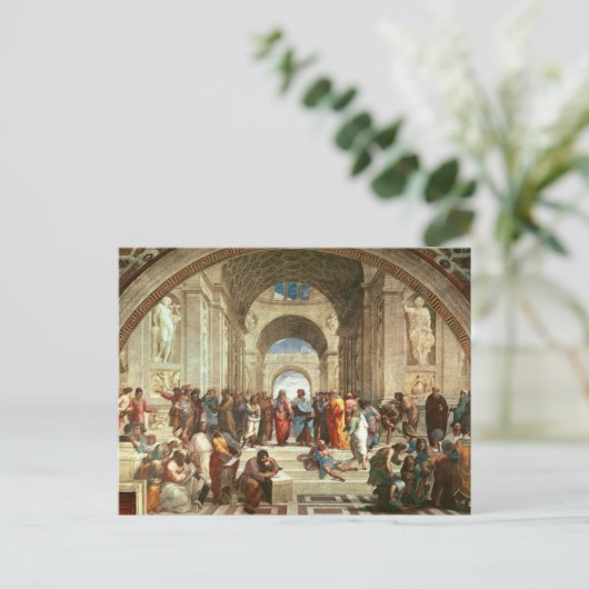 Carte Postale Raphael - École d'Athènes (Debout devant)