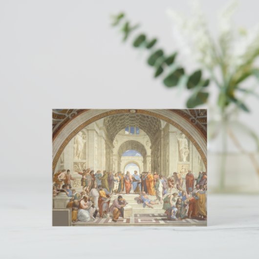 Carte Postale Raphael - École d'Athènes (Debout devant)