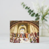Carte Postale Raphael, L'École d'Athènes (1509) (Debout devant)