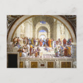 Carte Postale Raphaël L'École d'Athènes Art de la Renaissance (Devant)