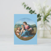 Carte Postale Raphael Renaissance Art Alba Madonna (Debout devant)