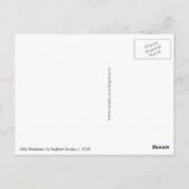 Carte Postale Raphael Renaissance Art Alba Madonna (Dos)