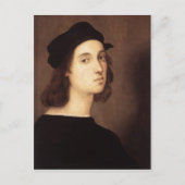 Carte postale Raphael Self-Portrait (Devant)