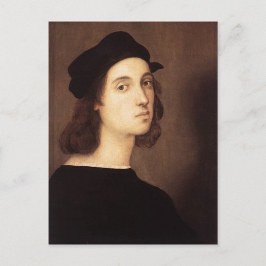 Carte postale Raphael Self-Portrait (Devant)