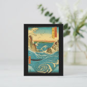 Carte Postale Rapides Hiroshige Navaro (Debout devant)