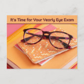 Carte Postale Rappel de nomination optométriste (Devant)