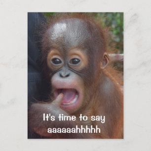 Carte Postale Rappel de rendez-vous amusant pour dentiste