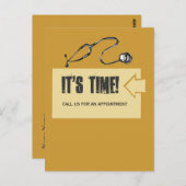 Carte Postale Rappel de rendez-vous client (Devant / Derrière)