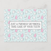 Carte postale Rappel de rendez-vous dentaire (Devant)