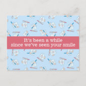 Carte postale Rappel de rendez-vous dentaire (Devant)