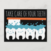 Carte postale Rappel de rendez-vous dentaire (Devant)