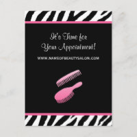 Rappel de rendez-vous pour le salon de coiffure ro