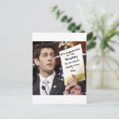 Carte Postale Rappeler le représentant Paul Ryan (Debout devant)