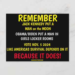 CARTE POSTALE RAPPELEZ-VOUS DE VOTER