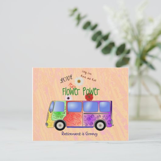 Carte Postale Rappelez-vous les années 60 Rock and Roll, Groovy, (Debout devant)