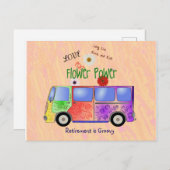 Carte Postale Rappelez-vous les années 60 Rock and Roll, Groovy, (Devant / Derrière)