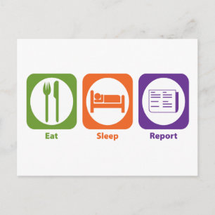 Carte Postale Rapport de veille