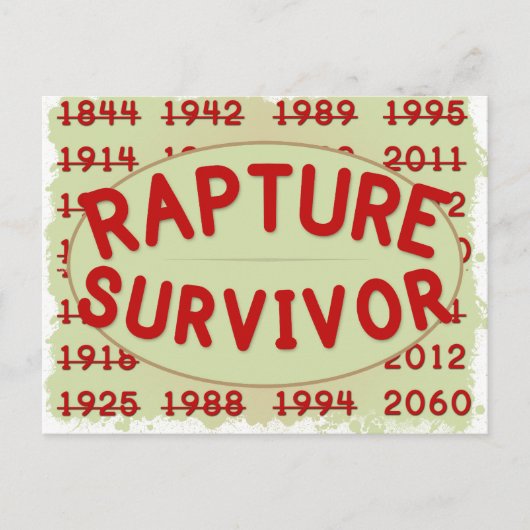 Carte Postale Rapporter le survivant (Devant)