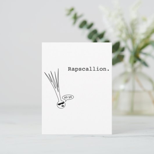 Carte Postale rapscallion (Debout devant)