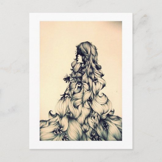 Carte Postale rapunzel (Devant)