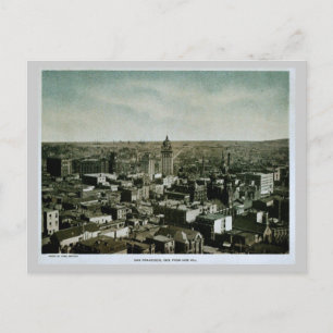 Carte Postale Rare 1903 San Francisco de Nob Hill photo