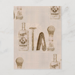 Carte Postale rasage moyen