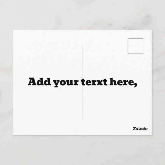 Carte Postale Rascal (Dos)