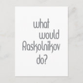 Carte Postale Raskolnikov (Devant)