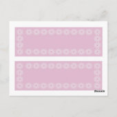 CARTE POSTALE RASPBERRY FOXGLOVE SIGNETS (Dos)