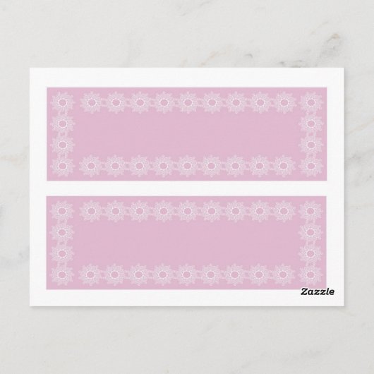 CARTE POSTALE RASPBERRY FOXGLOVE SIGNETS (Dos)