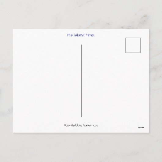 Carte postale Raspberry Island Lighthouse 2024 (Dos)