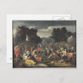 Carte Postale Rassemblement de Manna, c.1637-9 (Devant / Derrière)
