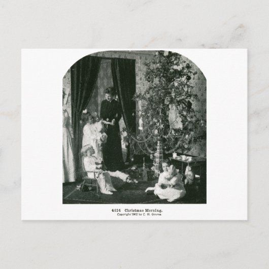 Carte Postale Rassembler autour de l'arbre - Vintage Stereoview (Devant)