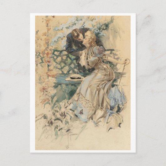 Carte Postale Rassembler du miel (Devant)