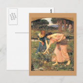 Carte Postale Rassemblez des Roses pendant votre mai - Femmes ra (Devant / Derrière)