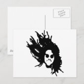 Carte Postale Rasta (Devant / Derrière)