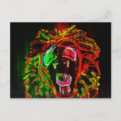 Carte postale Rasta Lion (Devant)