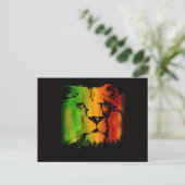 Carte Postale Rasta Lion (Debout devant)