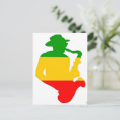Carte Postale Rasta Sax (Debout devant)