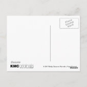 Carte postale "Rat avec une oreille Yogie" peintur (Dos)