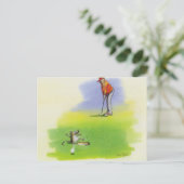 Carte Postale rat coquin (Debout devant)