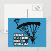 Carte Postale Rat drôle (Devant / Derrière)