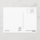 Carte Postale Rat en costume de requin Halloween kmcoriginals (Dos)