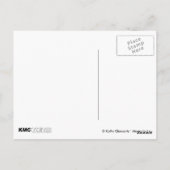 Carte postale Rat in Race Car (Dos)